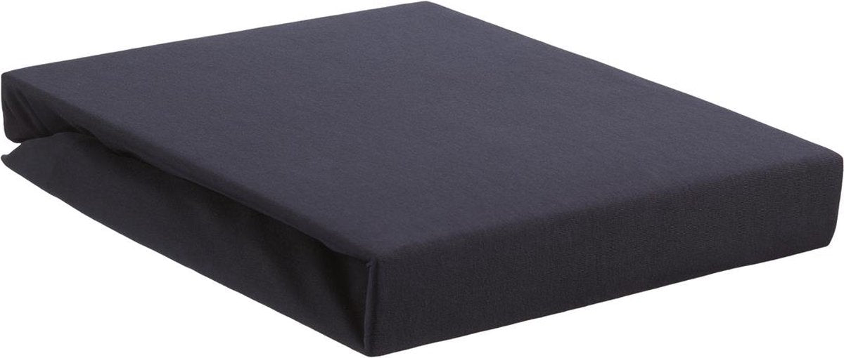 Beddinghouse - jersey - split-topper - hoeslaken - 180x220 cm - indigo