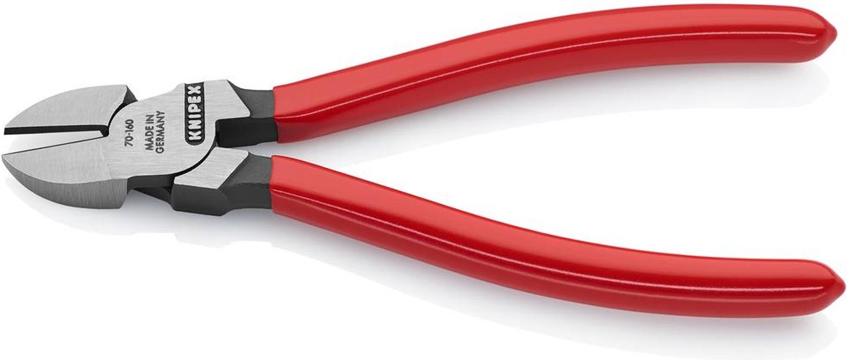 Knipex 70 01 160 werkplaats zijkniptang met facet 160 mm