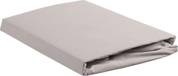 Beddinghouse - percale katoen - hoeslaken - 180x210 cm - licht grijs