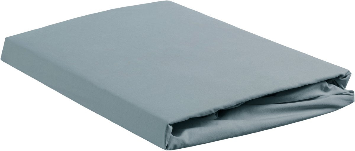 Ambiante katoen - topper hoeslaken - 180x220 - blauw