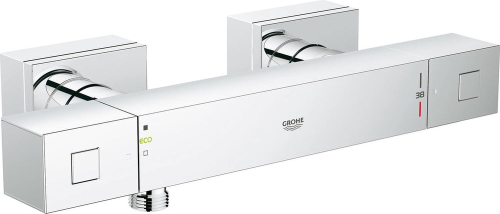Grohe grohtherm cube thermostatische douchekraan - 15 cm hartafstand