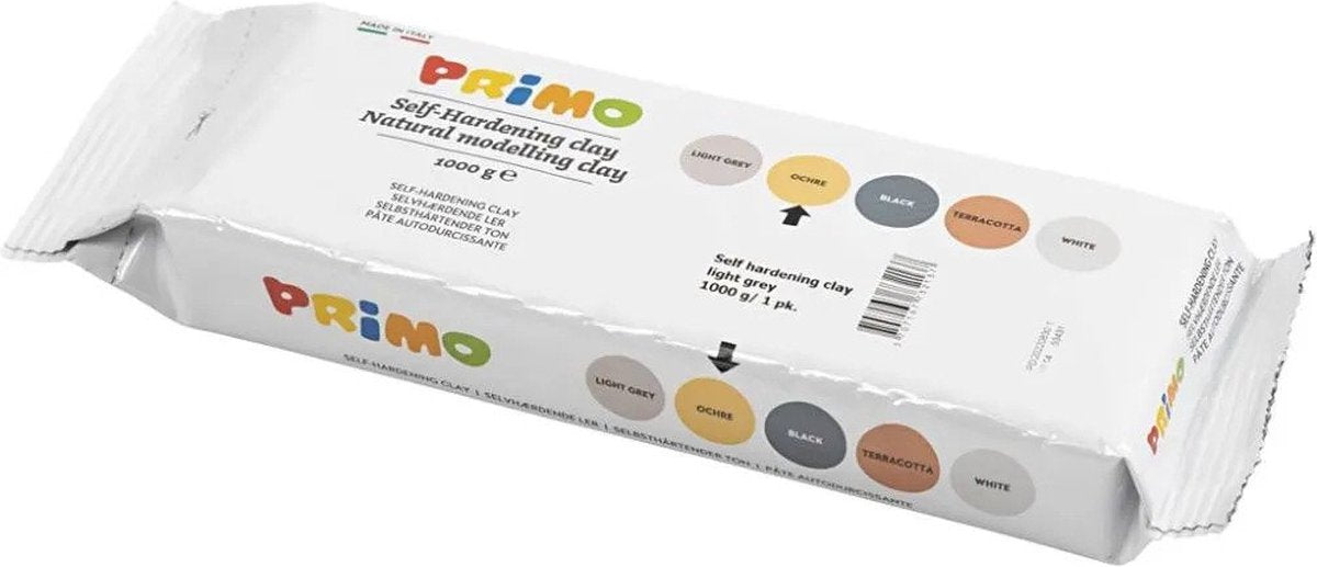 Creativ company primo luchtdrogende klei 1000 gr wit