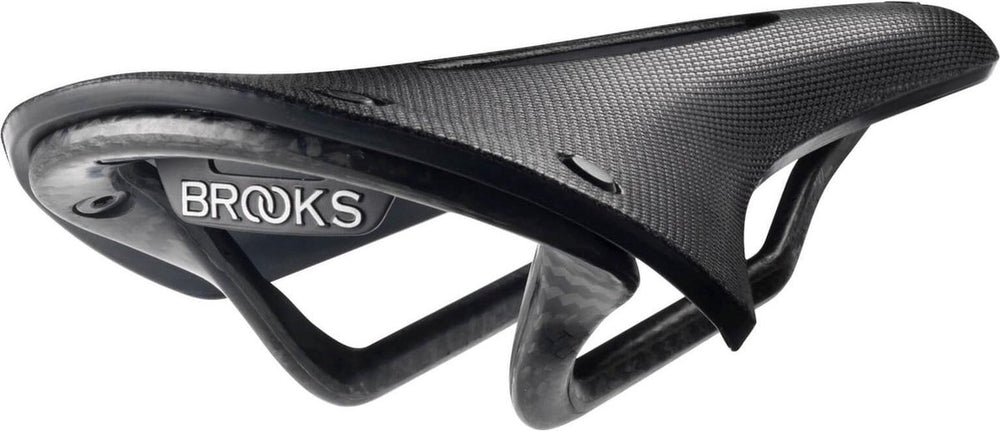 Brooks cambium c13 carved - 145 mm - black