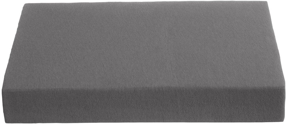Ambiante jersey - hoeslaken - 120x200 - antraciet