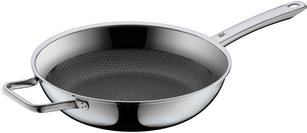 Wmf profi resist - koekenpan - ø 28 cm - rvs - extra diep - geschikt voor inductie - robuust
