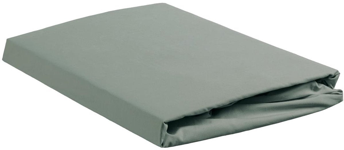 Ambiante katoen - hoeslaken - 80x200 - groen