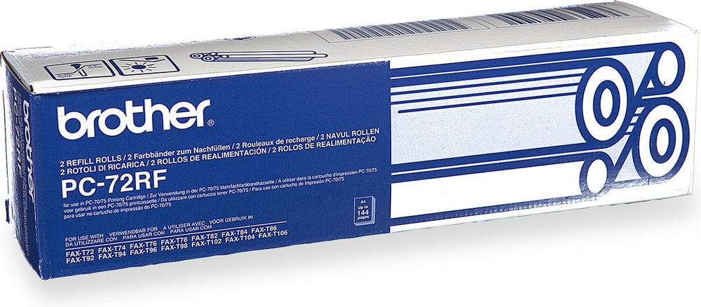 Brother pc72rf - thermotransfer roll 2 stuks