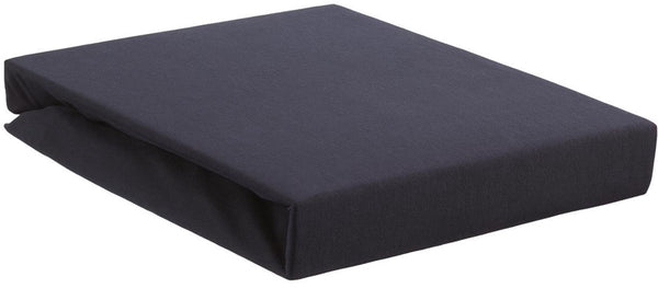 Beddinghouse - jersey-stretch - hoeslaken - 90x220 cm - blauw - premium kwaliteit