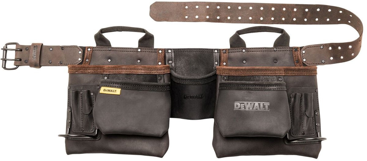 Dewalt dwst50112-1 lederen gereedschapsgordel 11-vaks