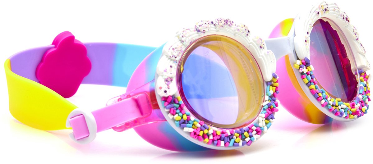 Bling2o zwembril kinderen - bake off - duikbril - anti-fog - uv-protect - multicolor