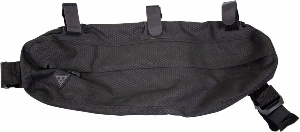 Topeak frametas MidLoader 6L zw, Nylon banden, Zwart