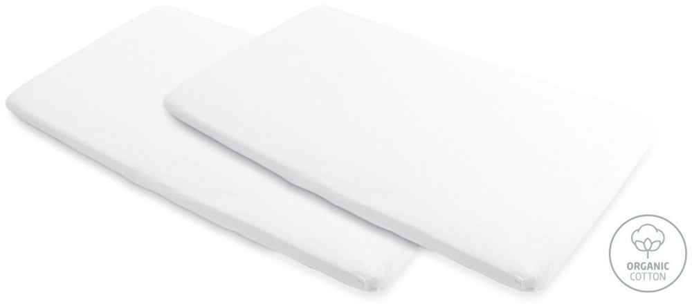 Maxi-cosi iris calao co-sleeper lakens - 2 stuks - wit