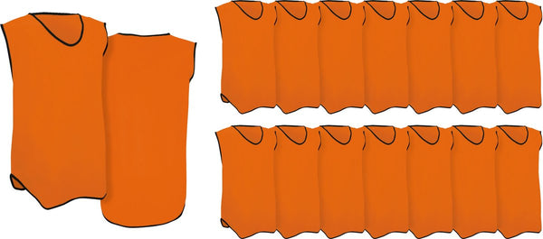 Avento trainingshesje - junior - set van 15 - oranje one size