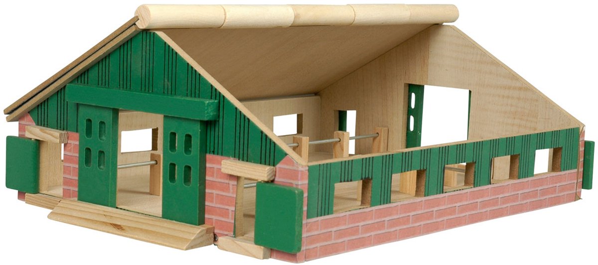 Kinderbol Globe Loopstal Hout 1:87