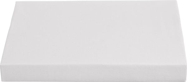 Ambiante cotton split topper hoeslaken white 180x210 220 cm 100% katoen