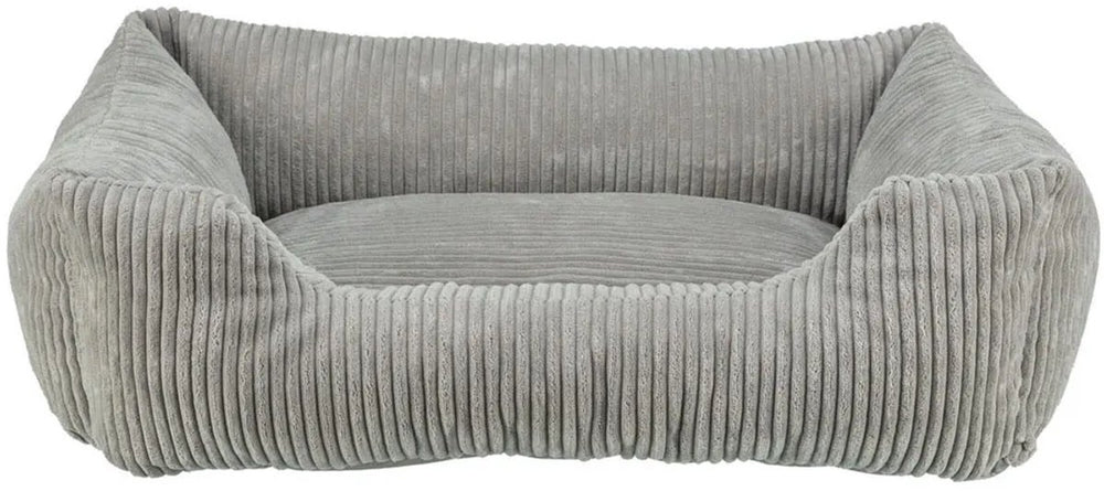 Trixie - hondenmand vital jonna - ribfluweel - grijs - 60x50 cm