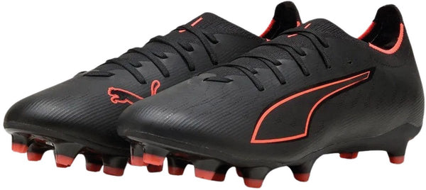 Puma ultra 6 match fg ag unisex sportschoenen - black- red 42