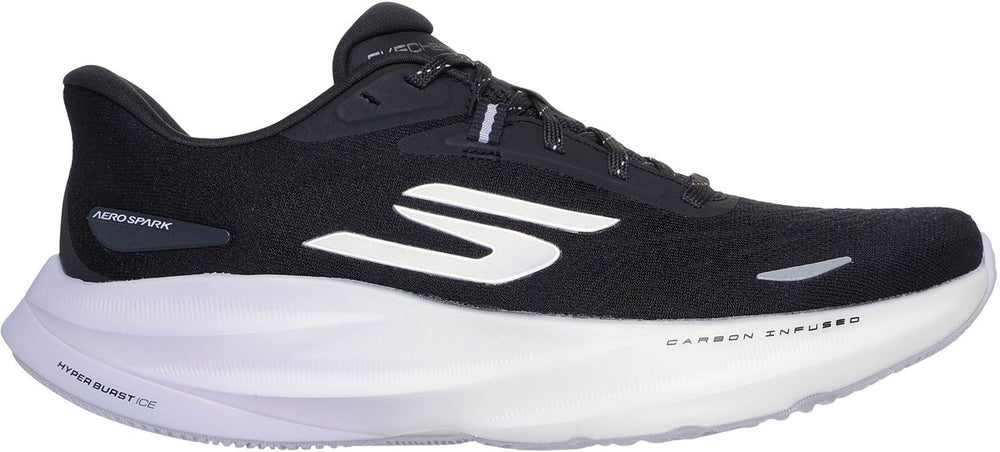 Skechers skx aero spark dames sportschoenen - zwart paars