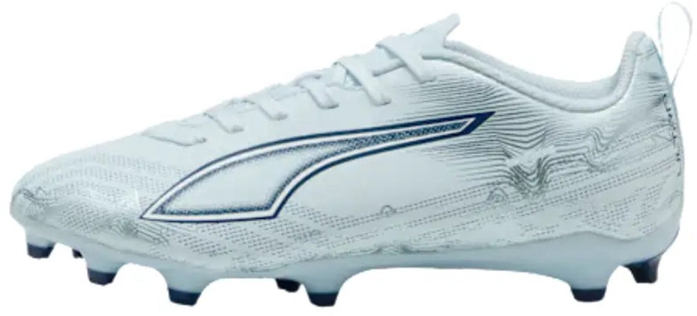 Puma ultra 6 play fg ag jr unisex sportschoenen - icy blue- white-blue jewel
