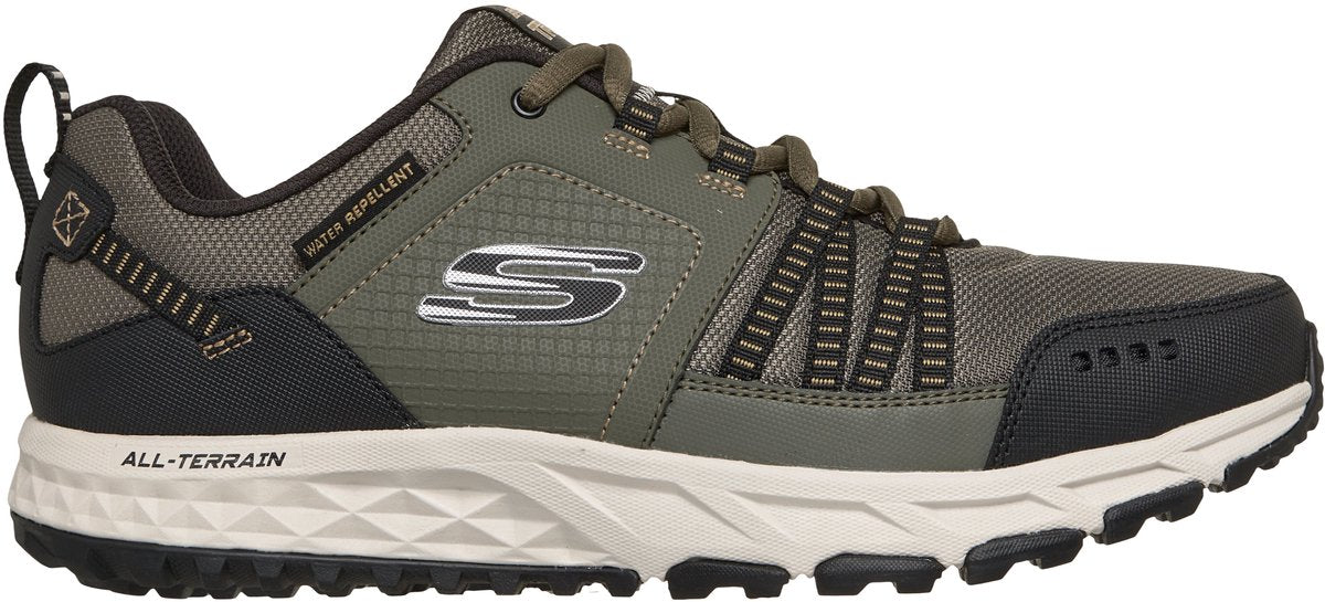 Skechers escape plan heren wandelschoenen - olijf