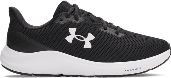Under armour ua charged pursuit 4 heren sportschoenen - zwart - wit