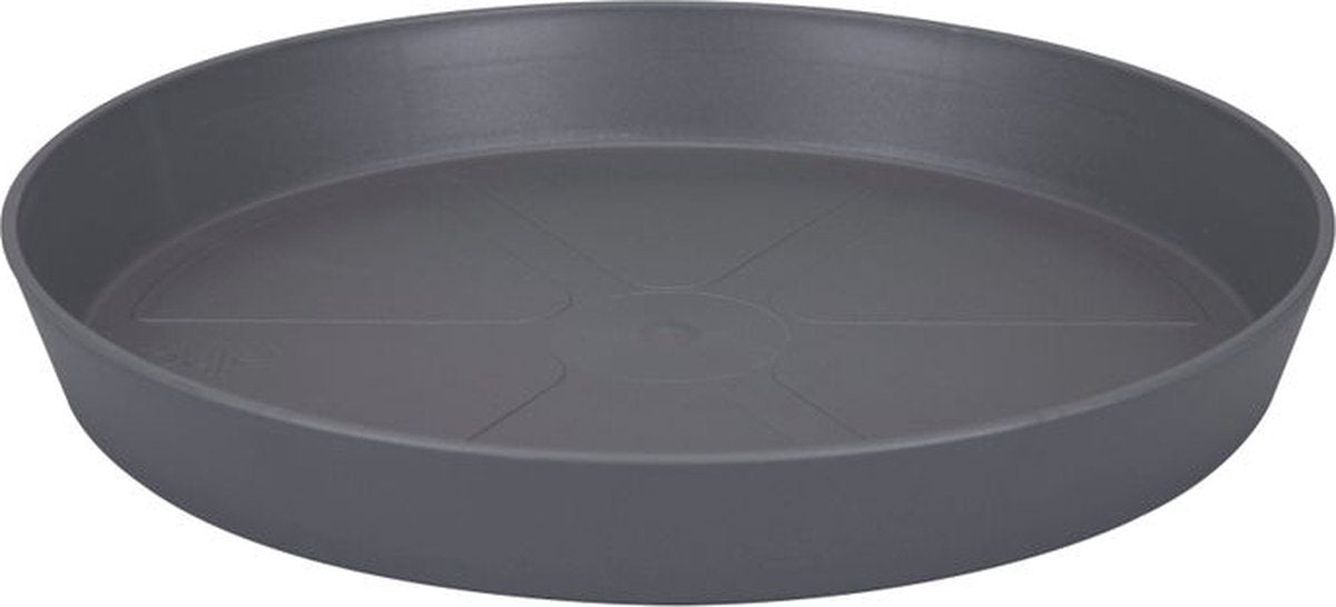 Elho loft urban schotel rond 41 - schotel voor buiten - ø 41.0 x h 5.2 cm - antraciet