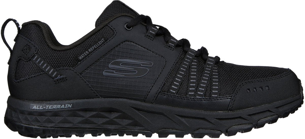 Skechers escape plan heren wandelschoenen - zwart