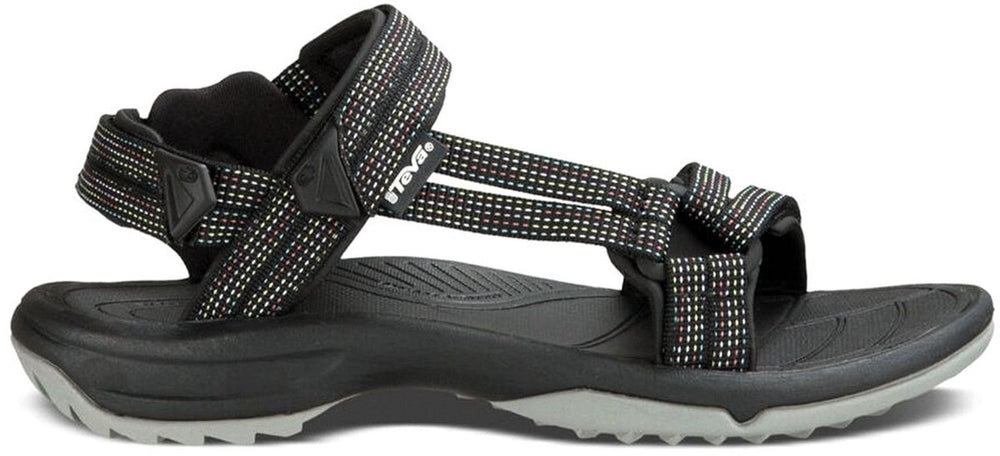 Teva w terra fi lite dames sandalen - city lights zwart - pastel
