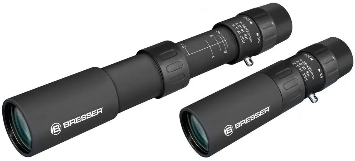 monoculair Zoomer 8-25x25 zwart
