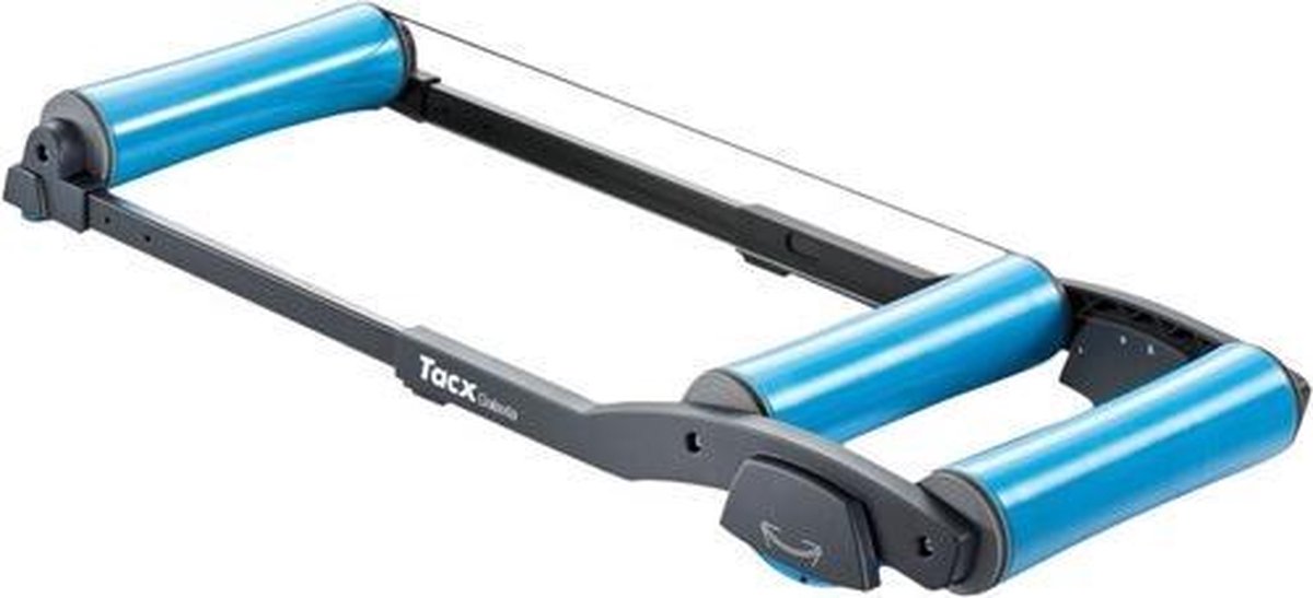 Tacx t1100 galaxia fietstrainer - rollenbank - zwart blauw
