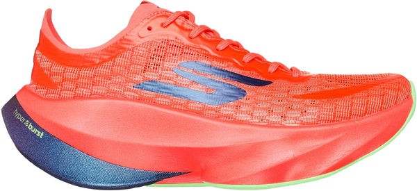 Skechers skx aero tempo dames sportschoenen - coral blauw 37,5