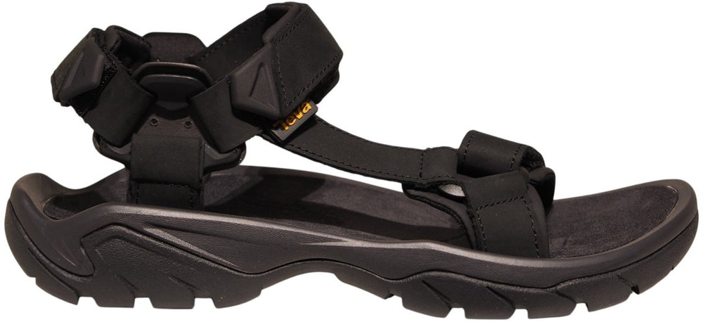Teva m terra fi 5 universal leren heren sandalen - zwart - phantom