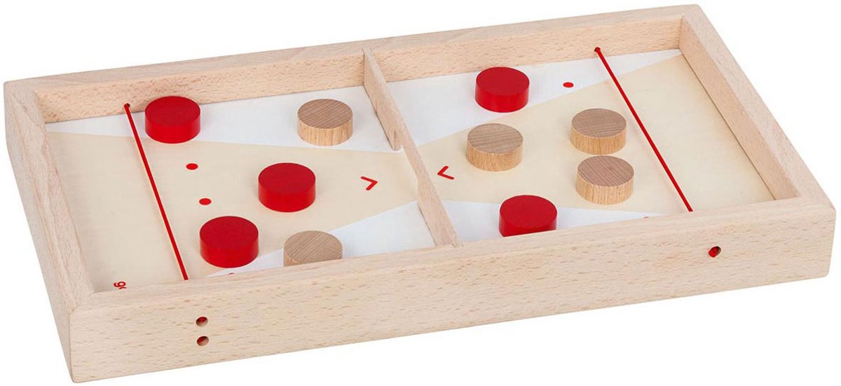 Goki board game: 2 in 1 super puck 40x21.5x4.5cm, 9-piece, 5+
