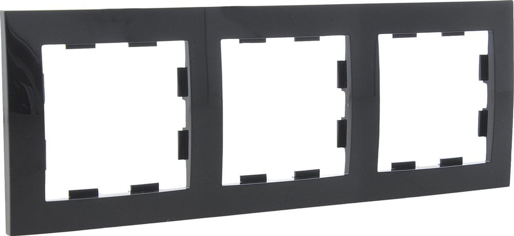 Smartwares q-link s2 afdekraam inbouw drievoudig antraciet