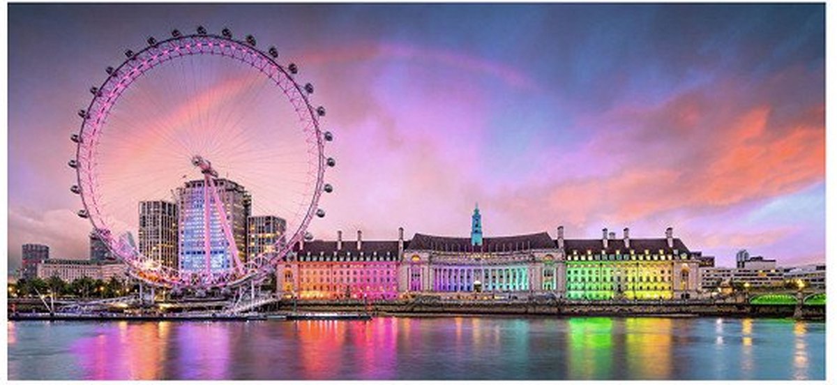 Ravensburger legpuzzel kunterbuntes Londen, 2000st.