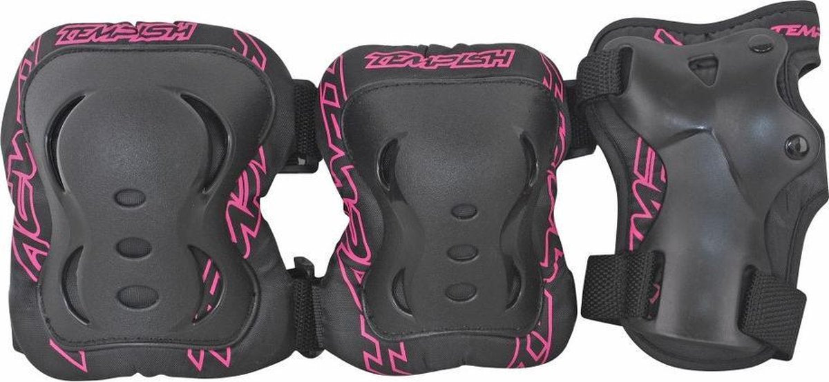 Tempish - fid - skatebescherming - 3-pack - volwassenen - roze - xl
