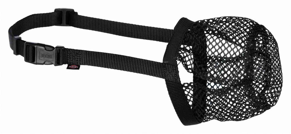 Trixie anti-lokaas snuitje - maat m-l - 22 tot 46 cm nekriem - 27 cm snuitje