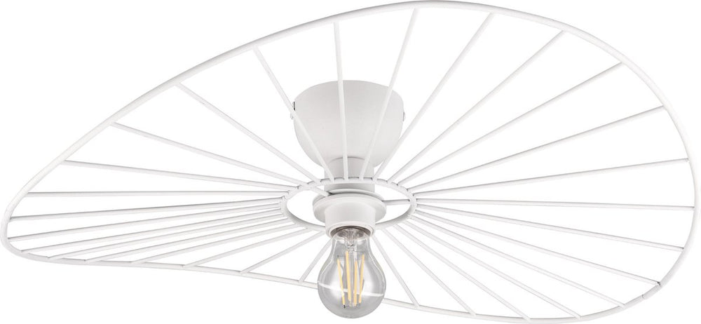 Rl live your light reality chapeau - plafondlamp - wit mat - excl. 1x e27 40w