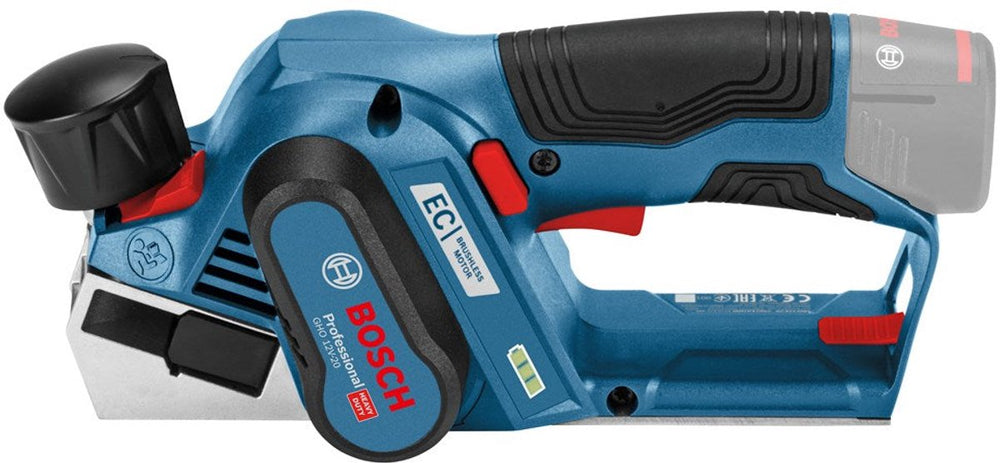 Bosch professional gho 12v-20 - accu schaafmachine - inclusief l-boxx - exclusief accu