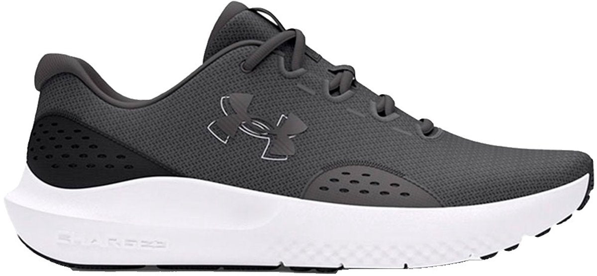 Under armour ua charged surge 4-gry heren sportschoenen - castlerock - anthracite - anthracite