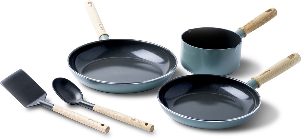 Greenpan keramische antikleefpannenset 5-delig