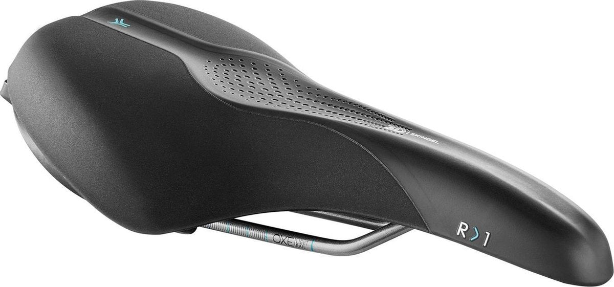Selle royal - scientia r1 relaxed - sportieve fiets zadel - unisex - zwart - small