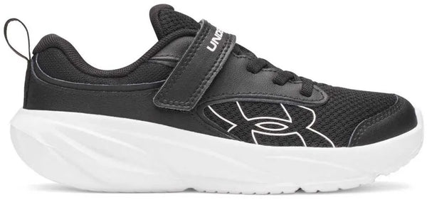 Under armour ua bps surge 5 ac-blk jongens sportschoenen - zwart - wit 31