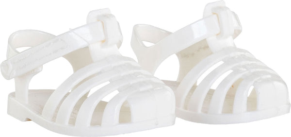 Corolle sandalen poppenaccessoire wit 36cm mon grand poupon.