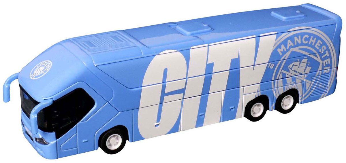 Manchester City FC teambus