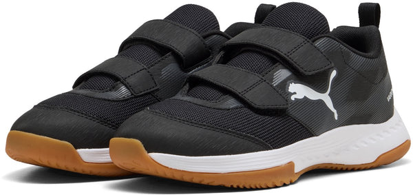 Puma varion 3 v jr unisex sportschoenen - black- white 34.5