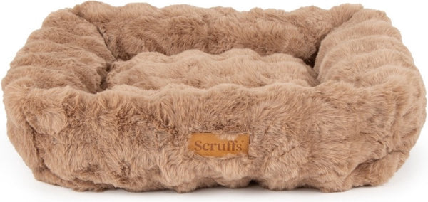 Scruffs - alpine box bed - hondenmand - taupe - medium 60 x 50 cm
