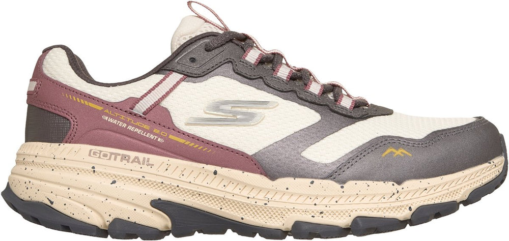 Skechers go run trail altitude 2.0-rav dames wandelschoenen - naturel