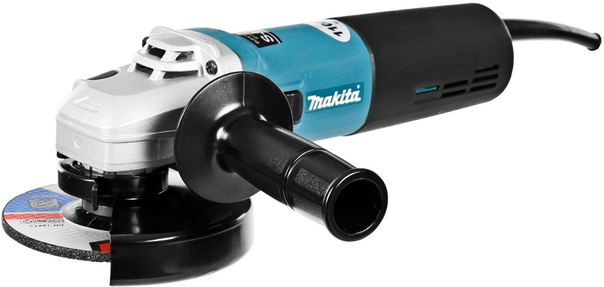 Makita 9565hr haakse slijper | 125mm 1100w | sjs systeem - 9565hr