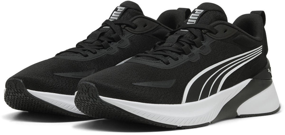 Puma agile lite tr unisex sportschoenen - black- white- silver